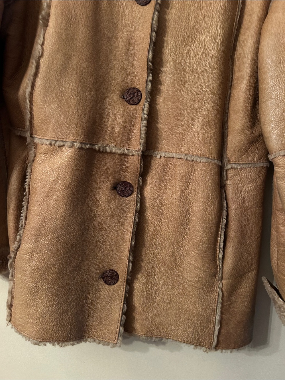 Shearling Women’s Jacket- Size Small- - Picture 5 of 8